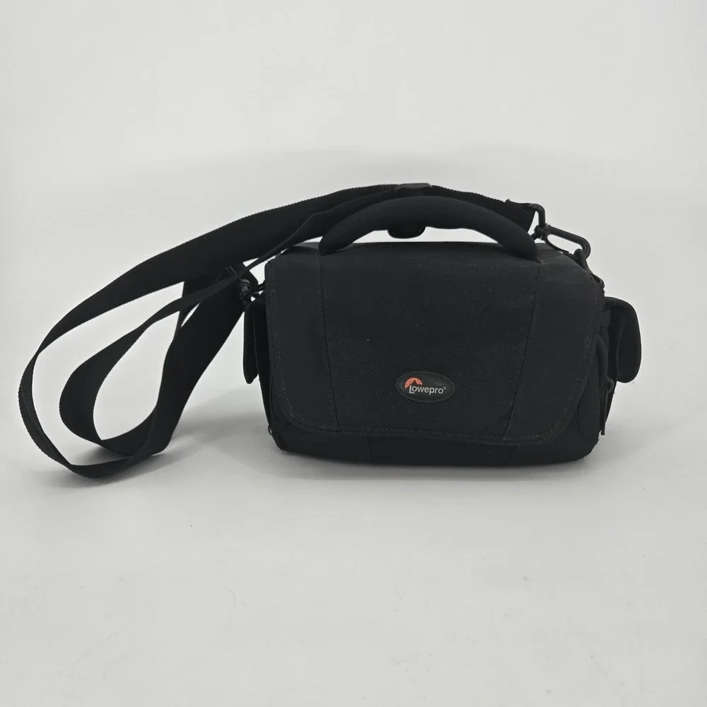 Lowepro Edit 140 Black Camera‎ Camcorder Bag Case w Shoulder Strap Padded DSLR